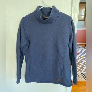 LL Bean Quilted Sweatshirt Pullover
